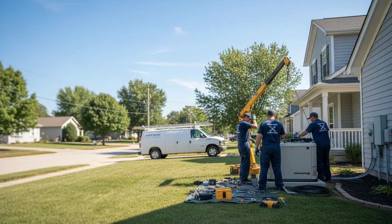 Generator Installation in Iron Station, NC near me